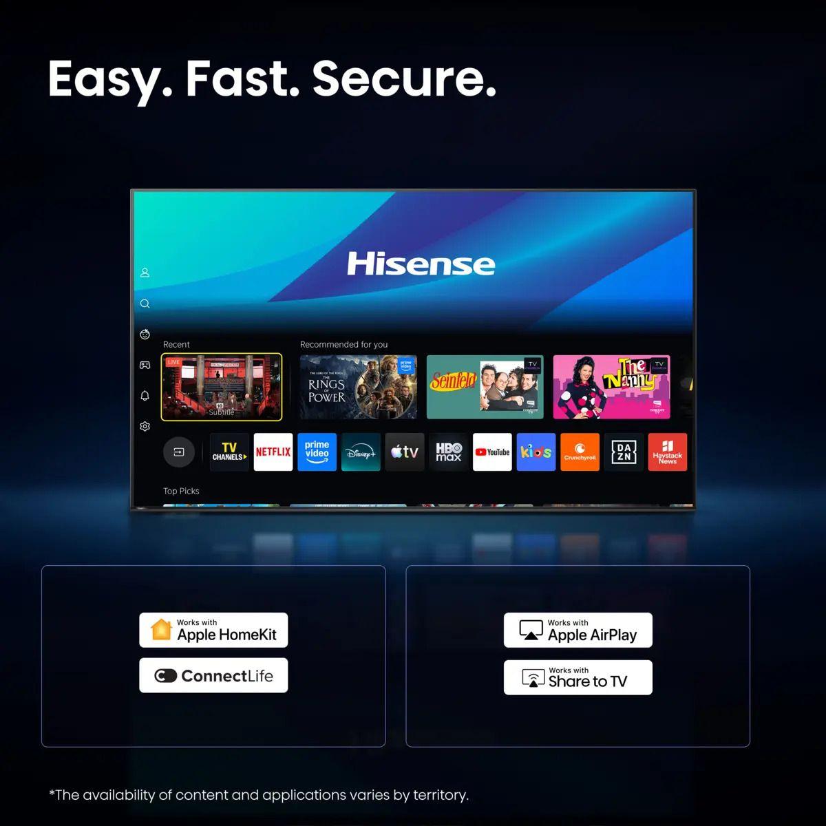 Televisão HISENSE TV 40A49S (40" - DLED - Full HD - Preto), miniatura 10