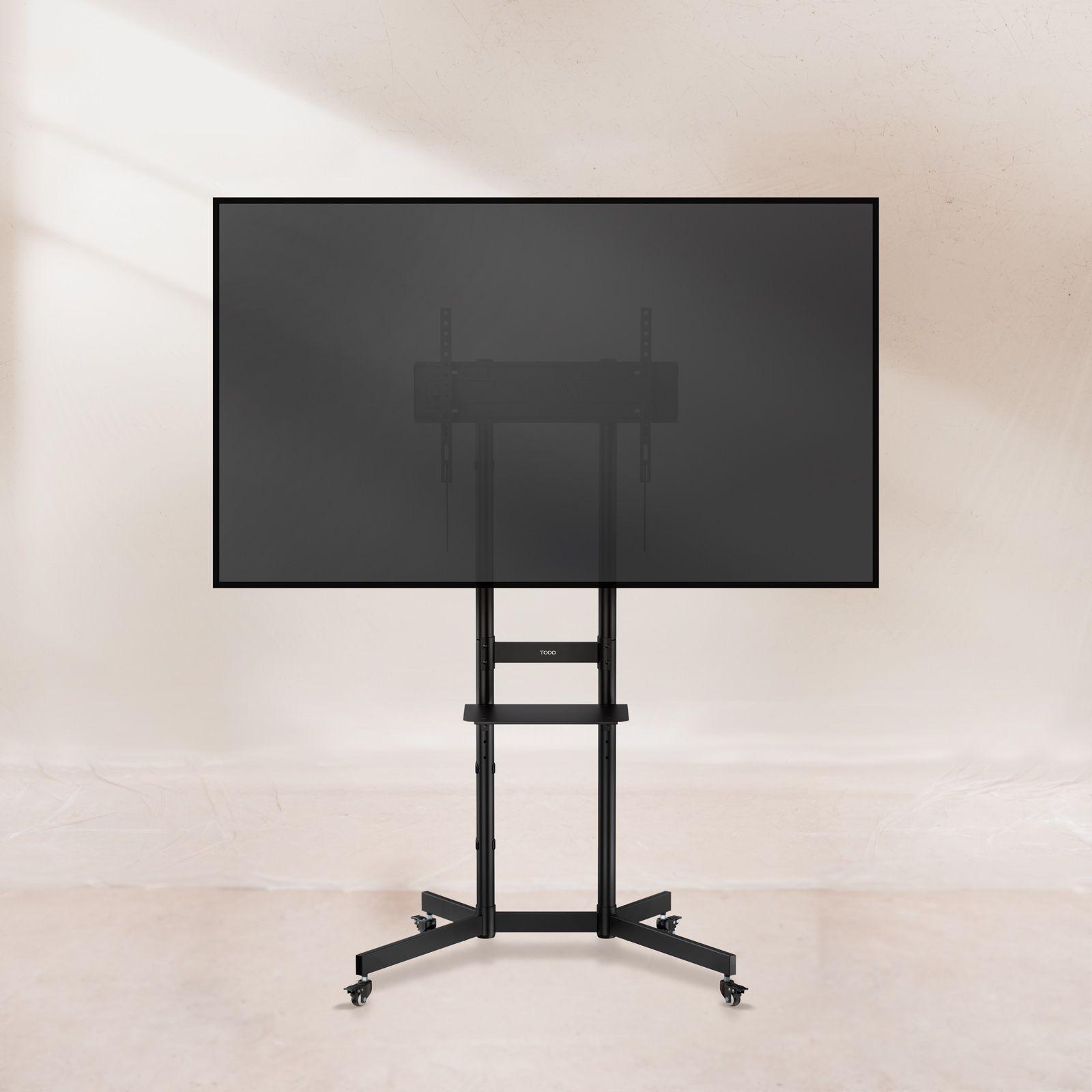Suporte de Chão para TV TOOQ FS1150M-B (100 x 100-600 x 400 mm - 600 x 400 mm - 100 x 100 mm - Preto), miniatura 2