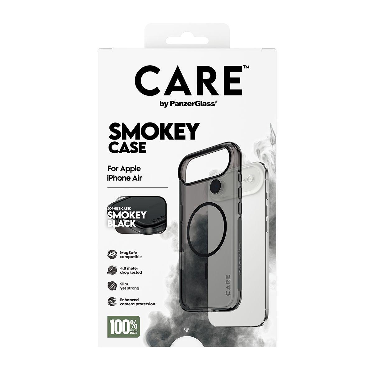 Capa para Telemóvel PANZERGLASS CARE™ by Smokey Case (Apple iPhone Air - Apple - MagSafe - Preto), miniatura 3