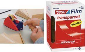 Fita Adesiva TESA OFFICE-BOX (Transparente)