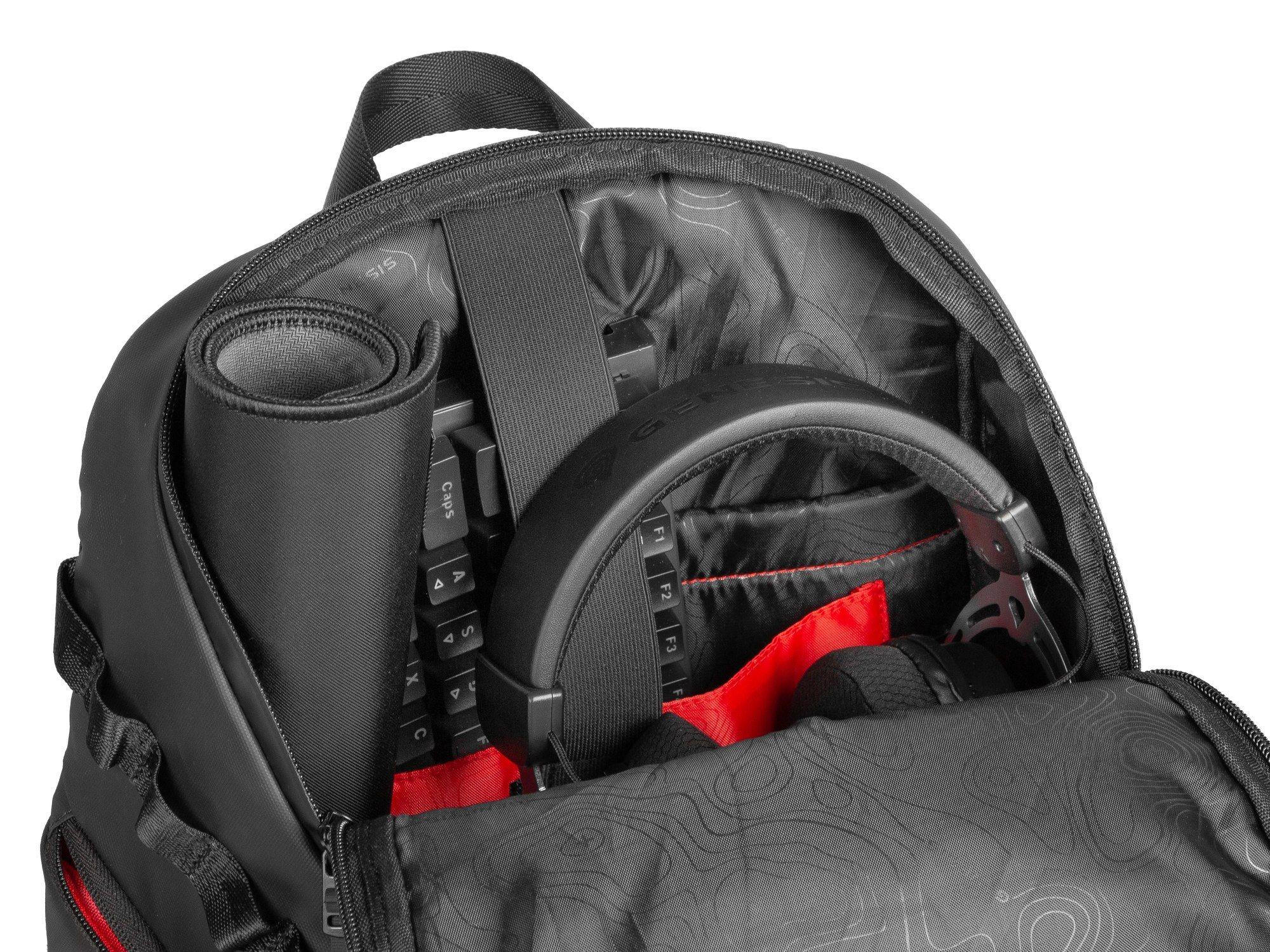 Mochila para Computador Portátil GENESIS Pallad 420 (15,6" - 18 L - Preto), miniatura 10