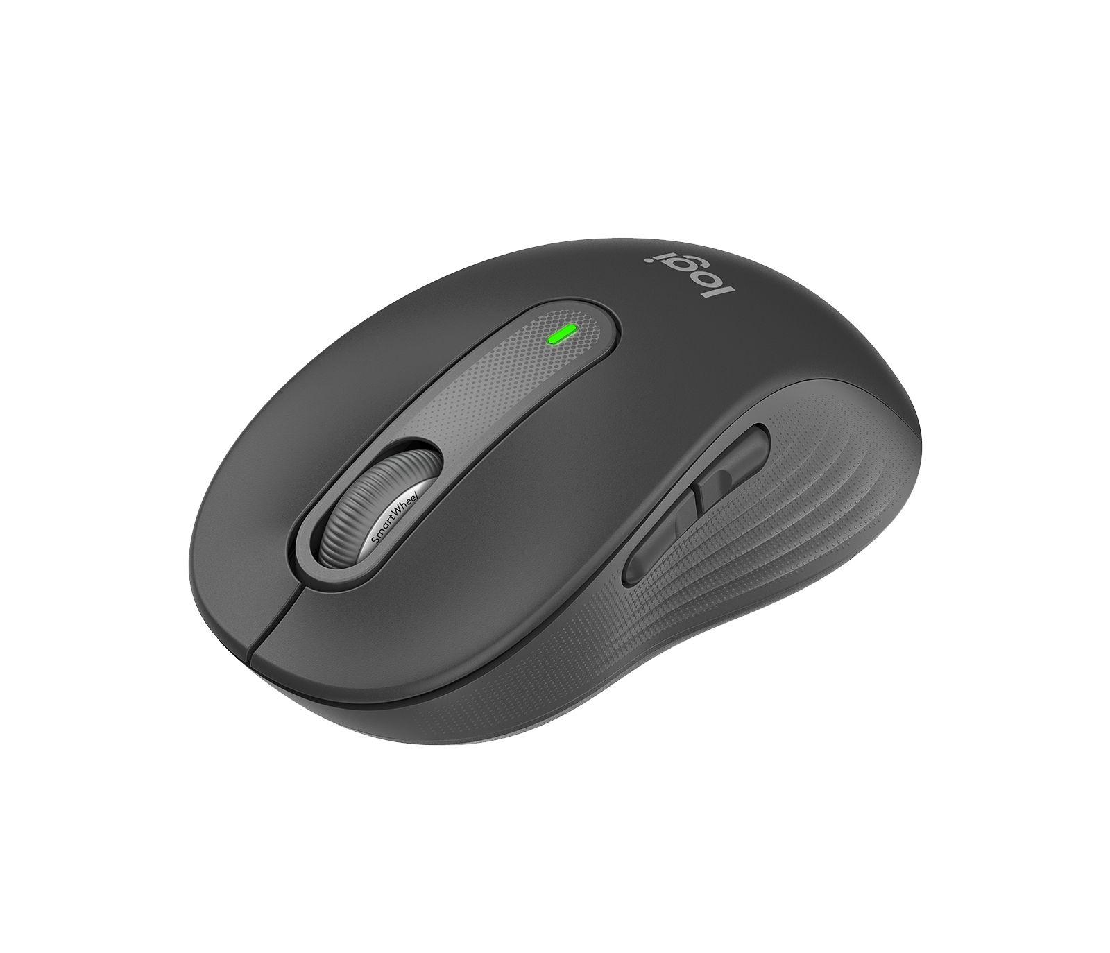 Rato LOGITECH Signature M650 M (Mão direita - 4000 DPI - Ótico - Grafite)