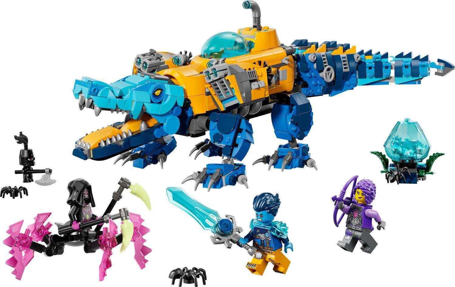 LEGO 71512 Dreamzzz Submarino Crocodilo (8+ anos - 1107 peças)