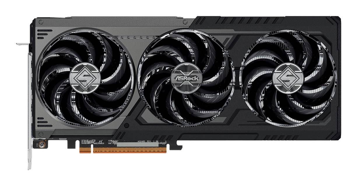 Placa Gráfica ASROCK Radeon RX 9070 XT Steel Legend Dark (Radeon RX 9070 XT - 16 GB - GDDR6 - Multicor), miniatura 2