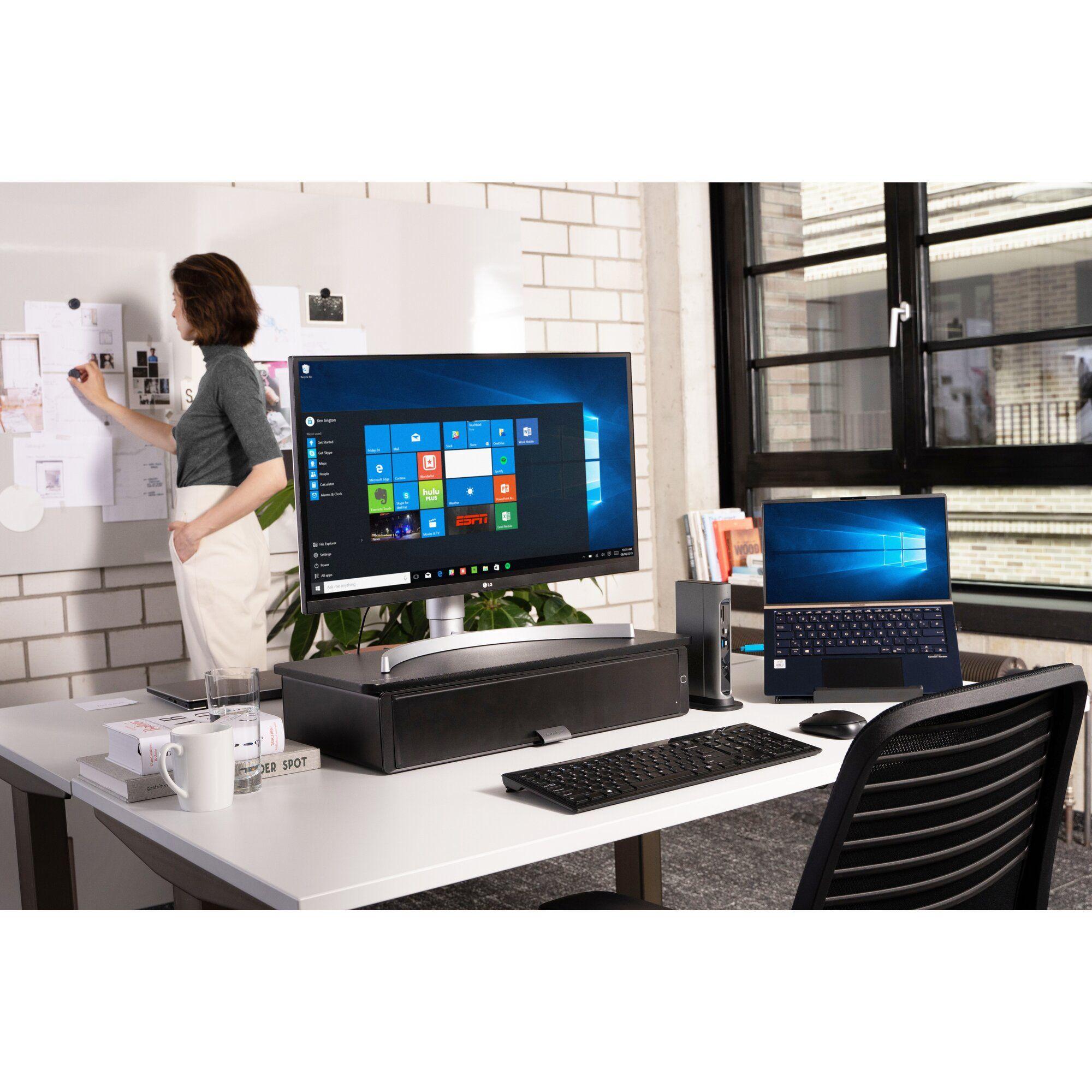 Rato KENSINGTON SureTrack FlexConnect K75298WW (4000 dpi - Ótico - RF Wireless + Bluetooth - Preto) — miniatura 23