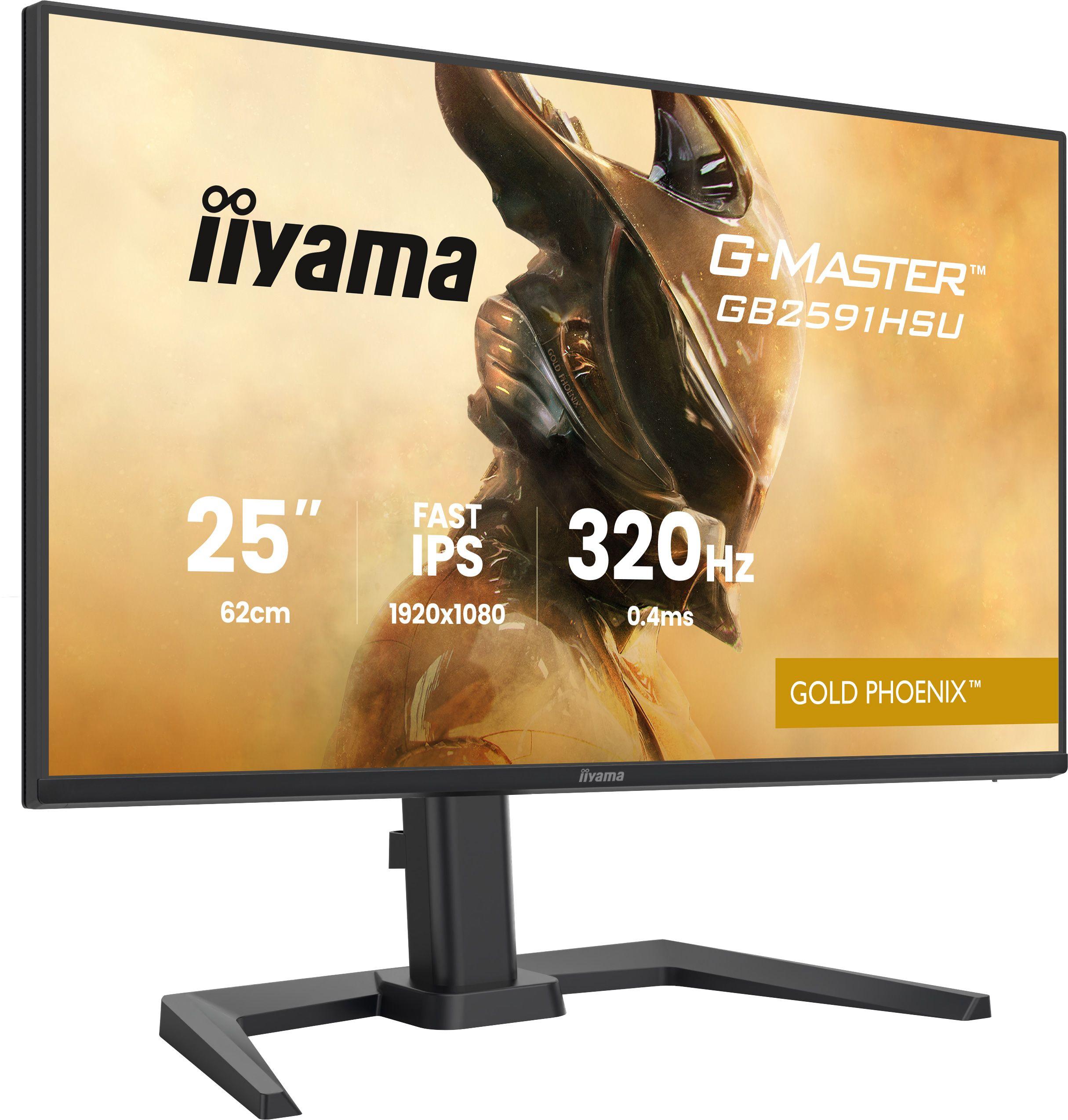 Monitor IIYAMA G-MASTER GB2591HSU-B1 (24,5" - Fast IPS - 320 Hz - Preto) — miniatura 2