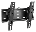 Suporte de Parede para Televisão GEMBIRD WM-42T-02 (200 x 200 mm - 75 x 75 mm - 23" a 42" - Preto)