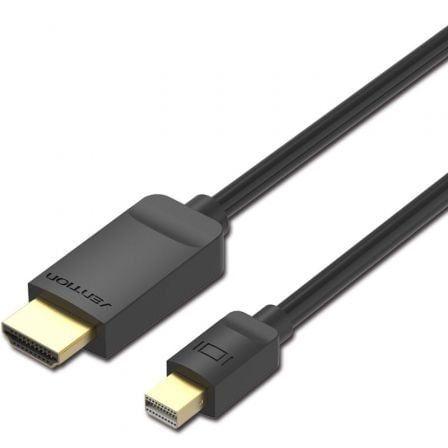 Cabo Conversor VENTION HABBG (1,5 m - Mini DisplayPort macho - HDMI macho - Preto)
