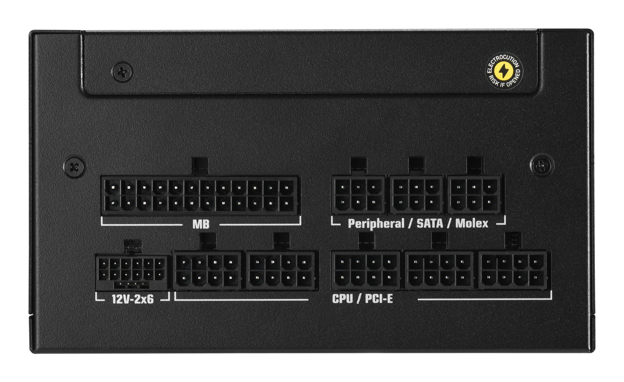 Fonte de Alimentação ASUS TUF Gaming 850W Platinum (ATX - 850 W - 80 Plus Platinum - Preto), miniatura 3