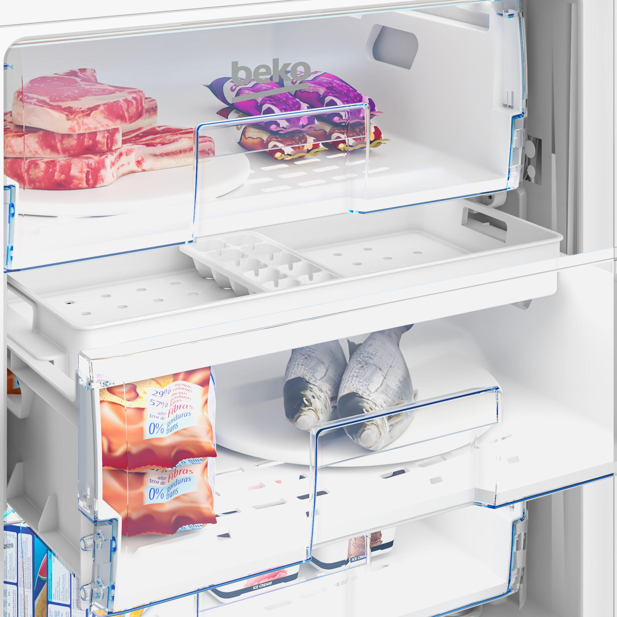 Congelador Vertical Encastre BEKO BU1204N (Altura 82 cm - 60 cm - 82 cm - Branco), miniatura 6