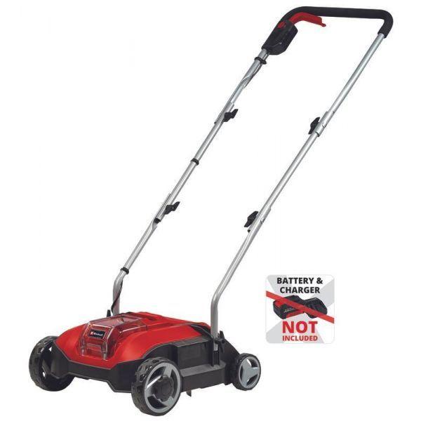 Escarificador a Bateria EINHELL GC-SC 18/28 Li-Solo (18 V - 28 cm - Vermelho/Preto)