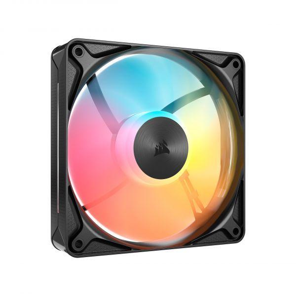 Ventoinha para Caixa de PC CORSAIR RS120 II ARGB (ARGB - Preto), miniatura 2
