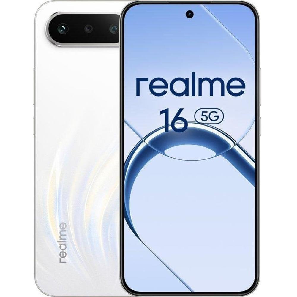 Smartphone REALME 16 5G (8GB/256GB - 6,57" - Branco)