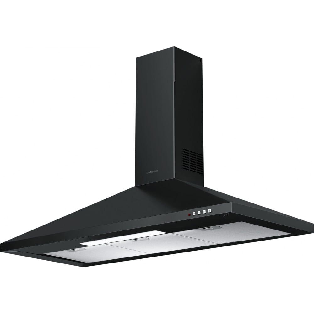 Exaustor de Parede MEPAMSA Gavia 90 (Altura 66–101,5 cm - 90 cm - 47 cm - Preto)