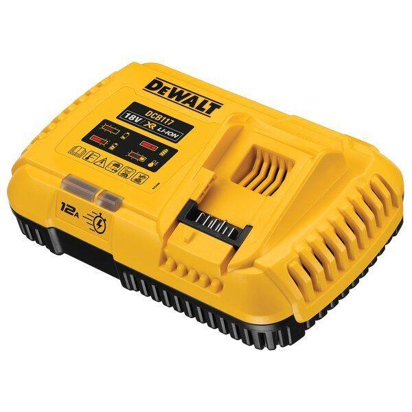 Carregador de Bateria Rápido DEWALT DCB117-QW (18 V e 54 V - Iões de lítio)