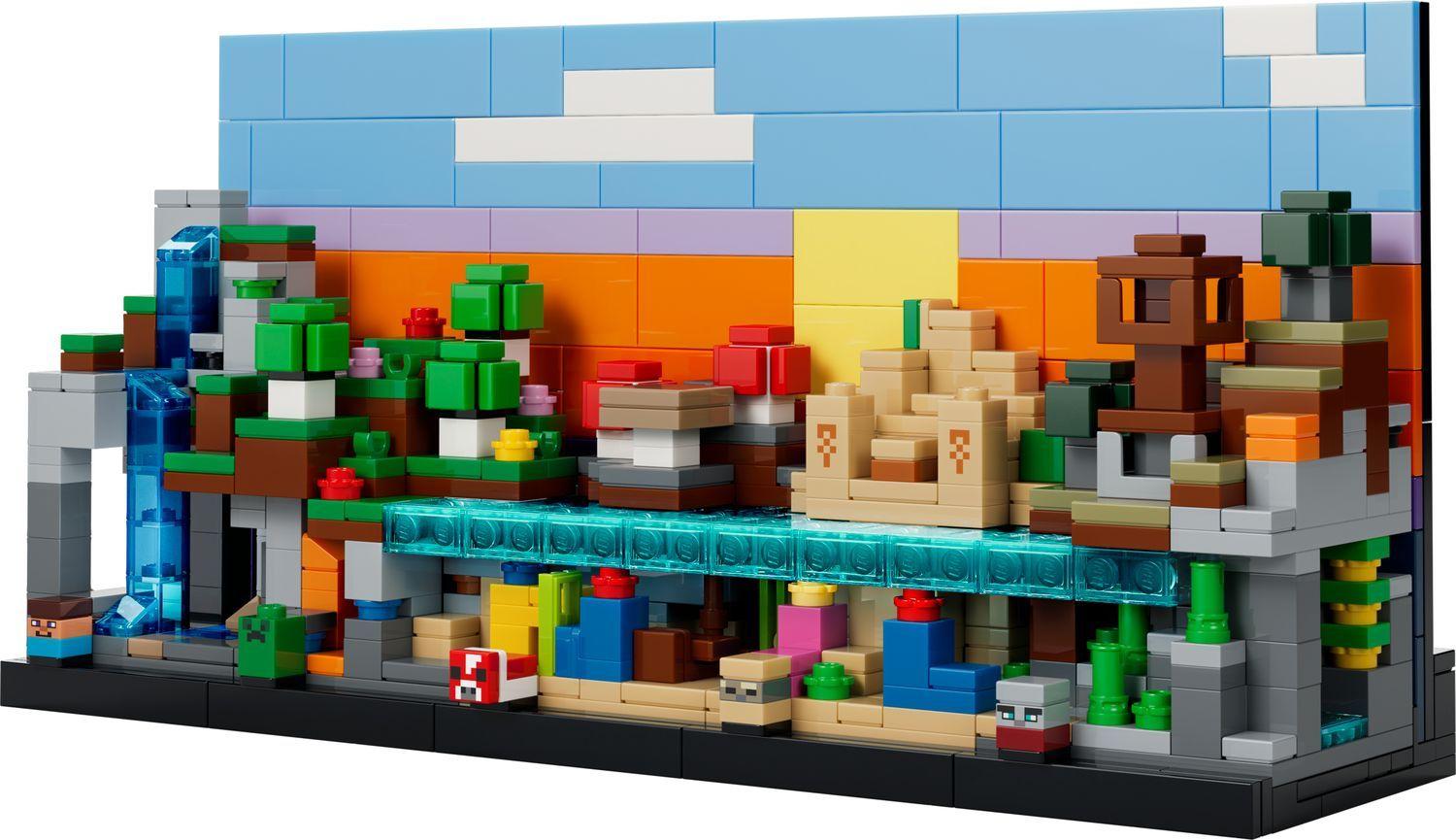 LEGO 21589 Minecraft Minibiomas (12+ anos - 797 peças)