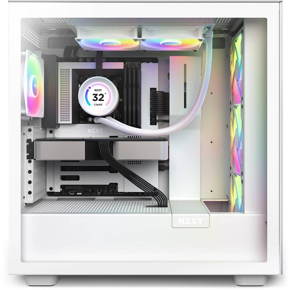 Sistema de Refrigeração Líquida NZXT Kraken Elite 240 RGB (120 mm - 1800 RPM - Multi - Branco), miniatura 6