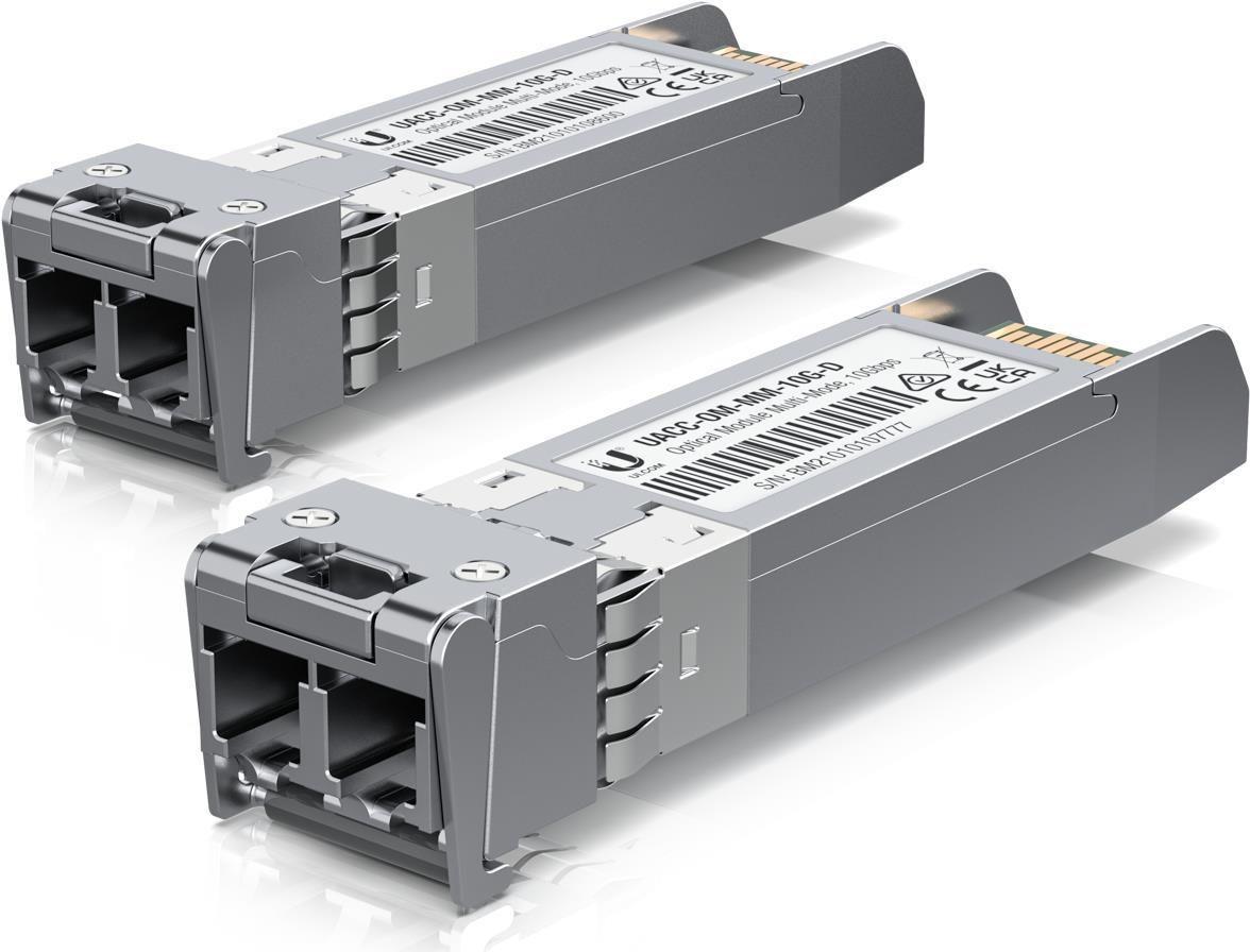 Módulo Transceptor SFP+ UBIQUITI UACC-OM-MM-10G-D-20 (20 unidades)