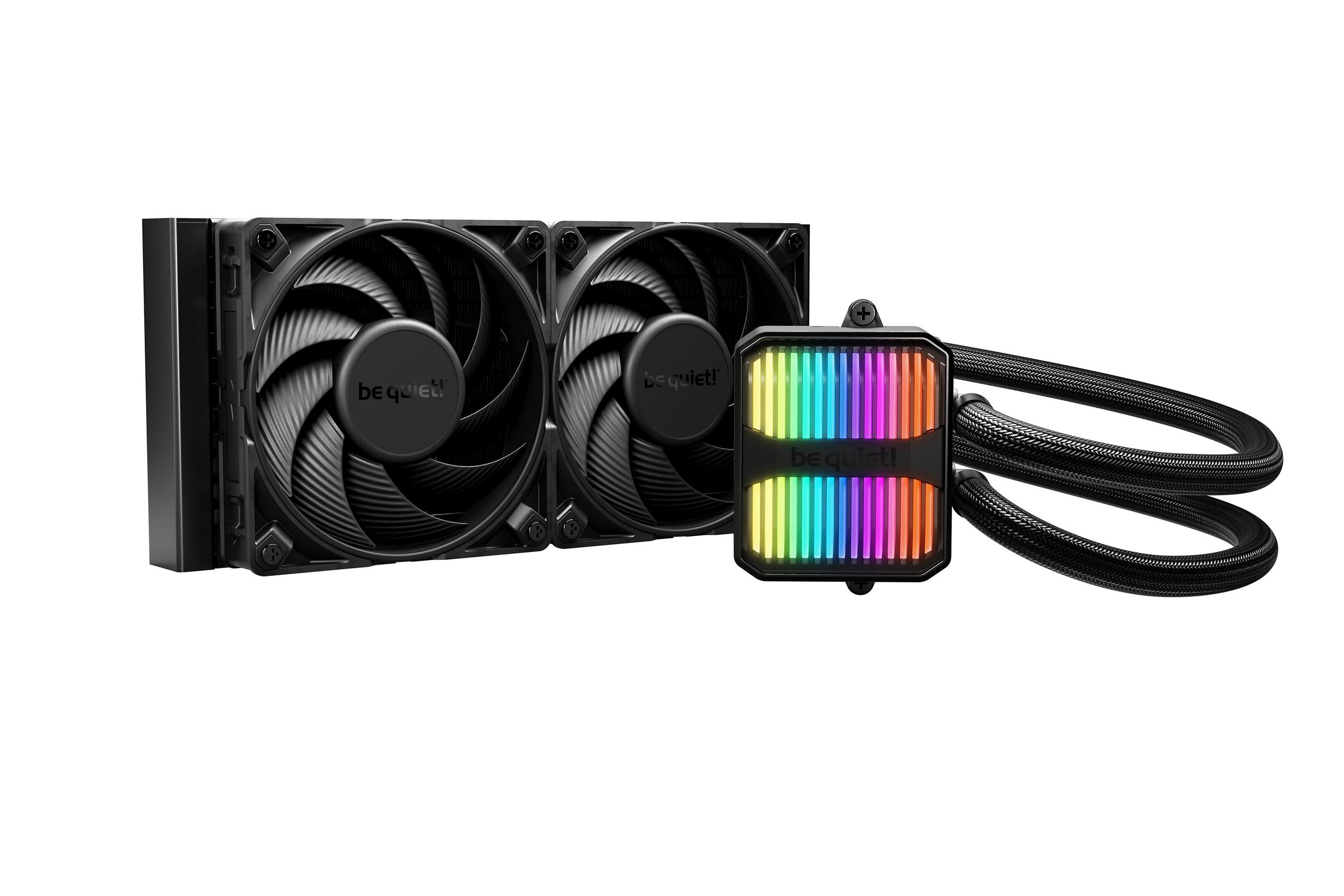 Kit de Refrigeração Líquida BE QUIET! Silent Loop 3 240 mm (120 mm - 2 ventoinhas - 2500 RPM - Preto)