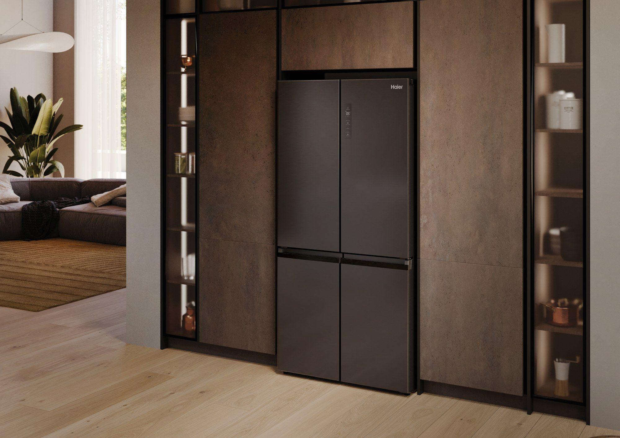 Frigorífico Americano Independente HAIER HCR79F19CNMD (642 L - 191x91x75 cm - Platina/Inox), miniatura 17