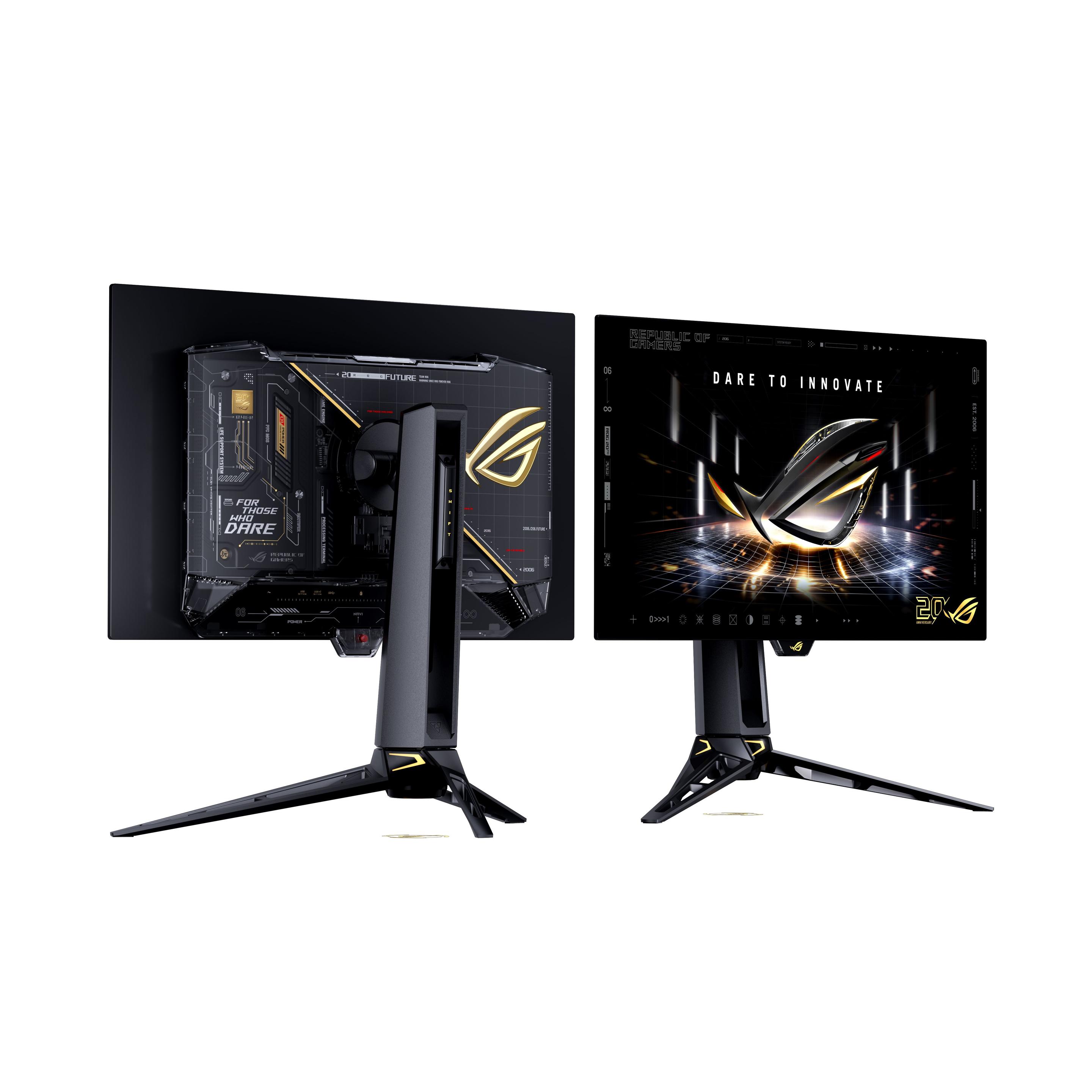 Monitor ASUS ROG Swift PG27AQWP-G Edition 20 (26,5" - WOLED - 540 Hz - Preto)