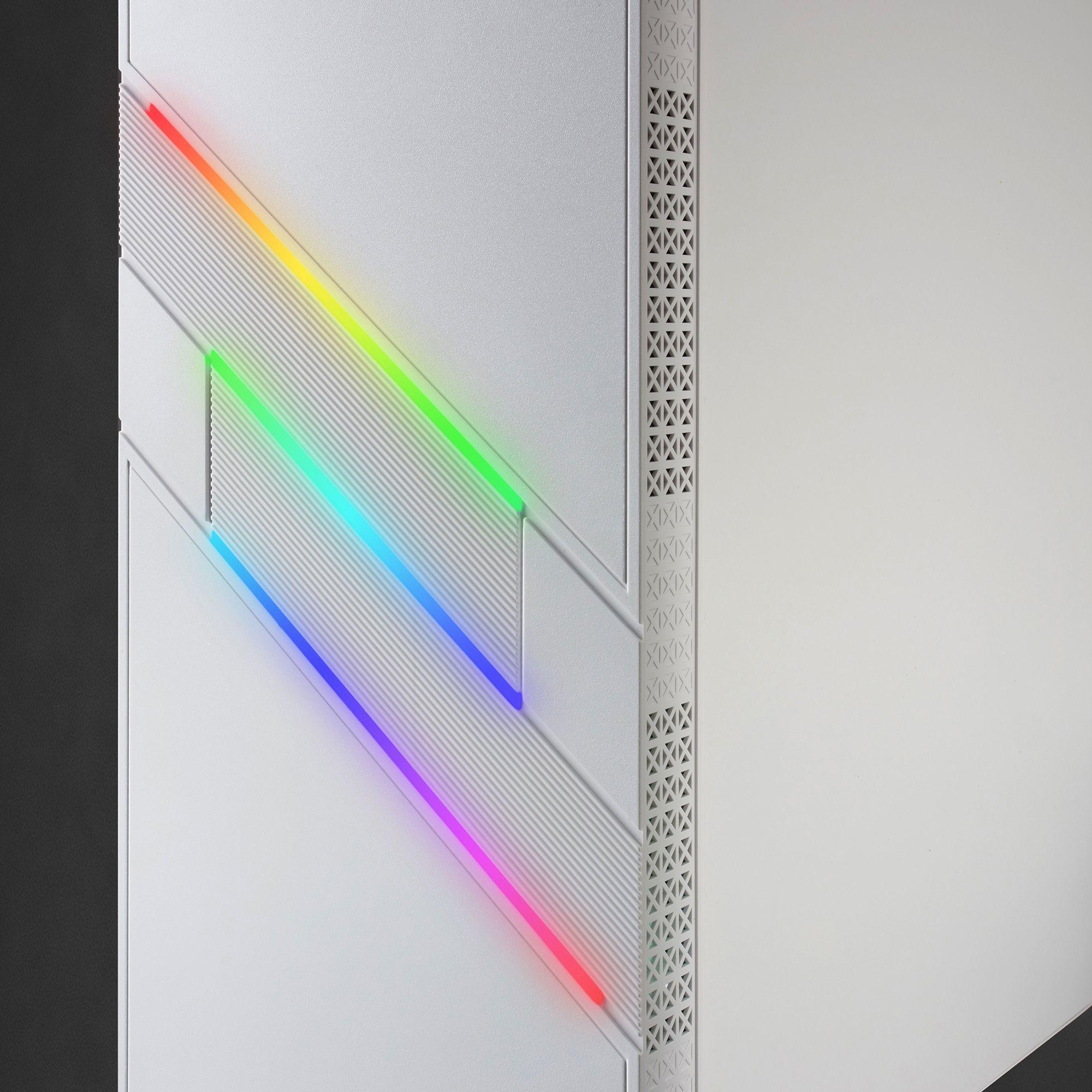 Caixa de Computador MARS GAMING MC-U3 XL ARGB (ATX, Micro ATX, Mini-ITX - 2,5" - 15,8 cm - Branco) — miniatura 5
