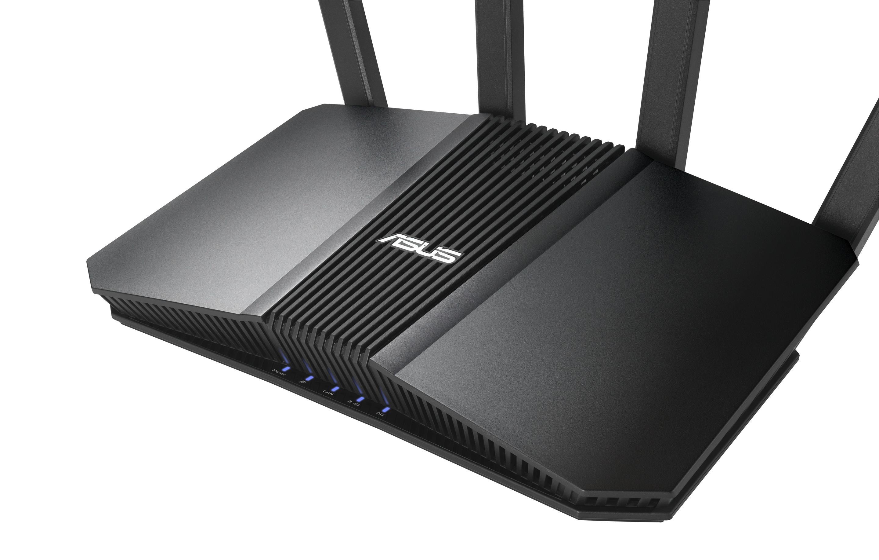 Router ASUS RT-BE82U (Wi-Fi 7 - 6500 Mbit/s - Dual-band - Preto) — miniatura 5