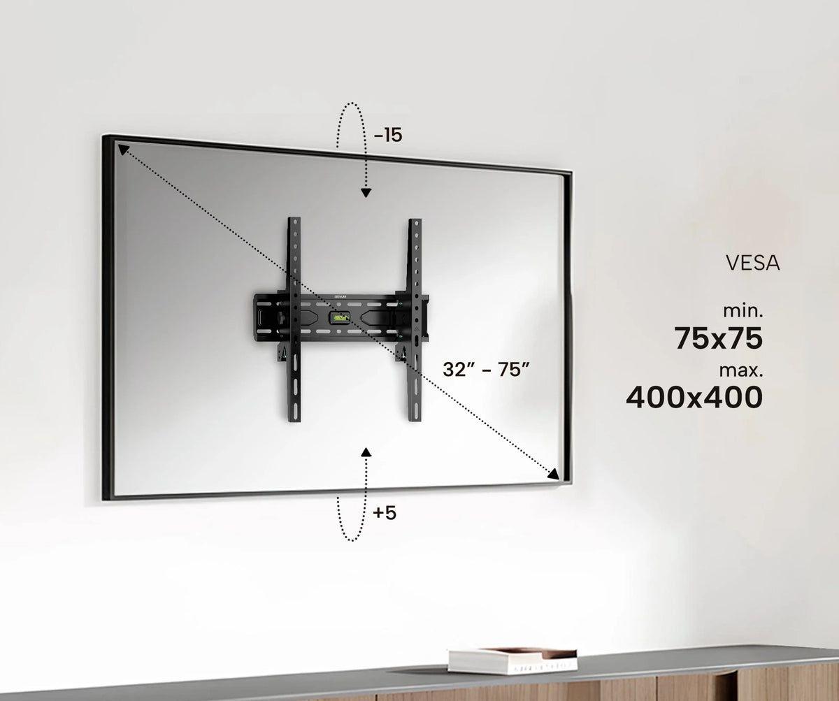 Suporte de TV GENIUM GSPIN75 (32–75 polegadas - 45 kg) — miniatura 4