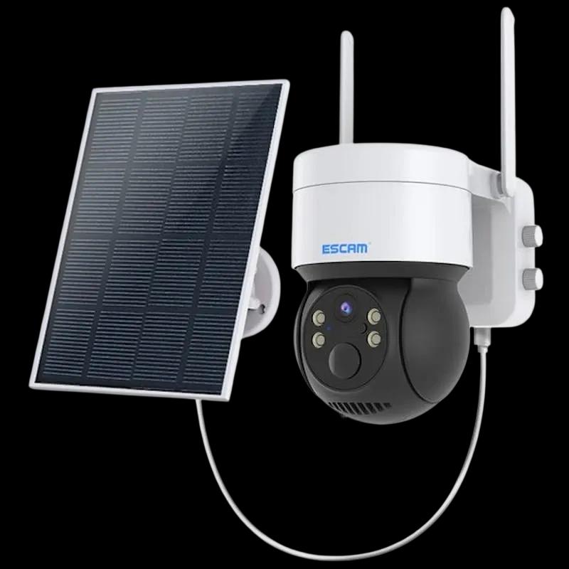 Câmara de Segurança IP Solar ESCAM QF170 (Wi-Fi - 2 MP - Branco)