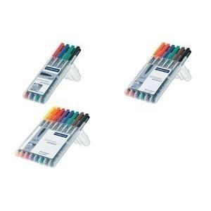 Pack de 4 Marcadores Permanentes STAEDTLER Lumocolor 318 WP4 (Polipropileno - Cores sortidas)
