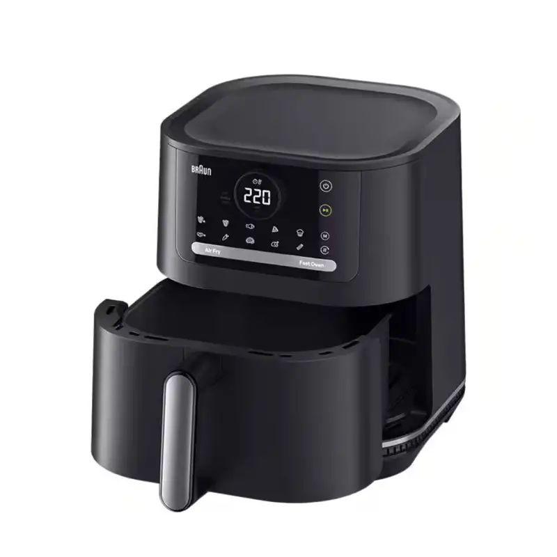 Fritadeira a Ar Quente BRAUN HOUSHOLD MultiFry 5 HF5054IBK (2000 W - 220 °C - 80 °C - Preto), miniatura 2