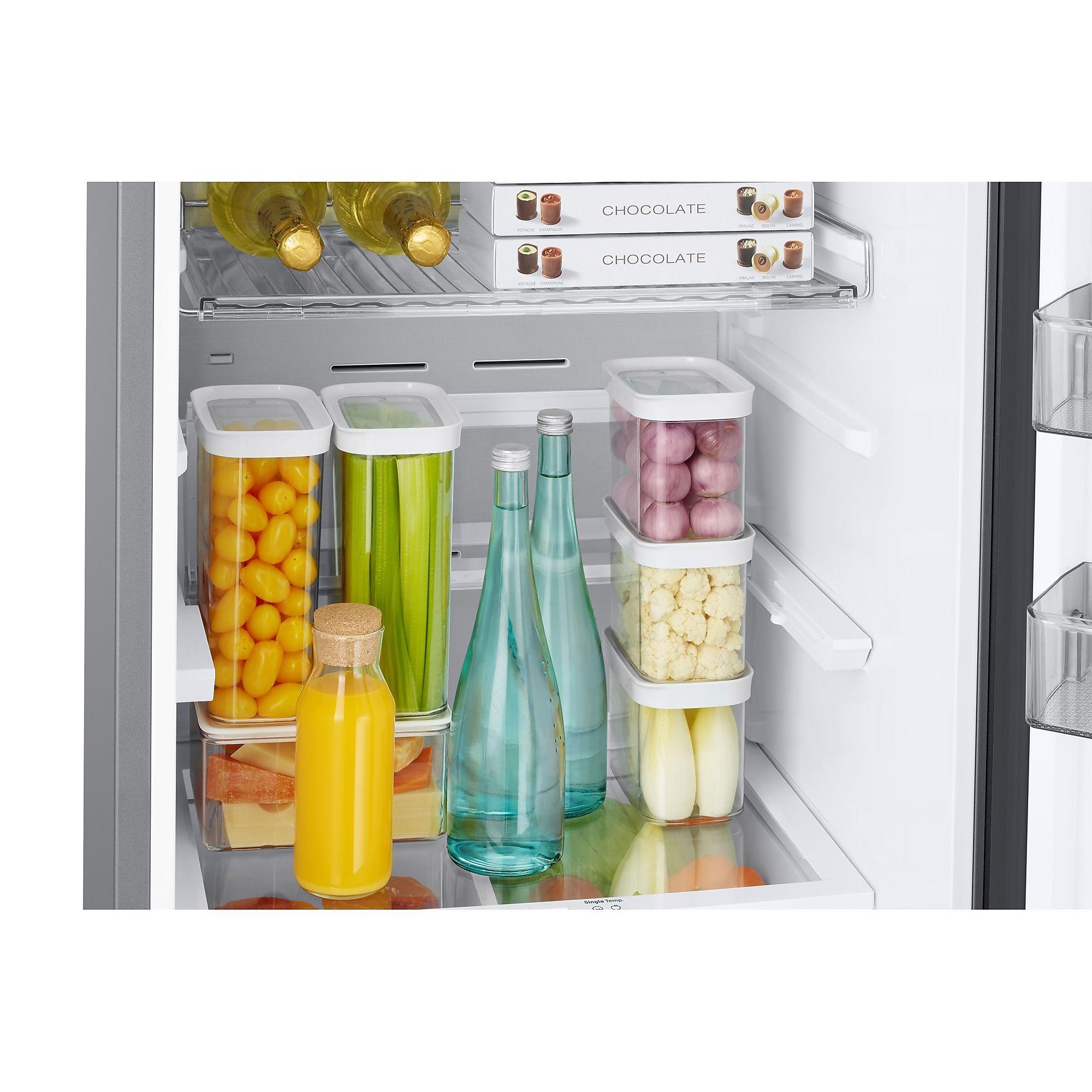 Frigorífico Combinado Independente SAMSUNG RB38C776ASR/EF (387 l - 203x59,5x65,8 cm - 60 cm - Prateado), miniatura 8