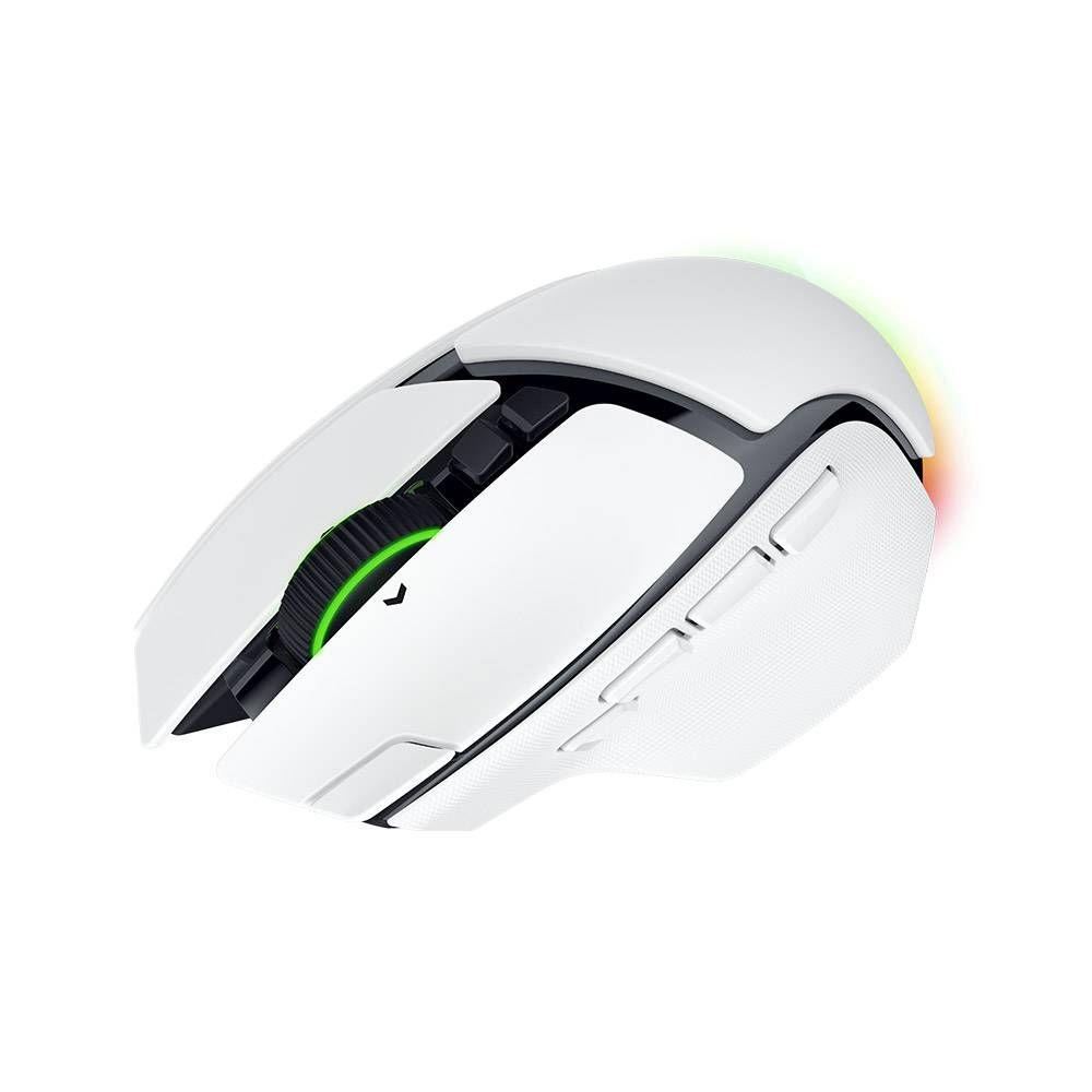 Rato RAZER Basilisk V4 Pro (Ergonómico - Até 50.000 DPI - Bluetooth - Branco) — miniatura 4