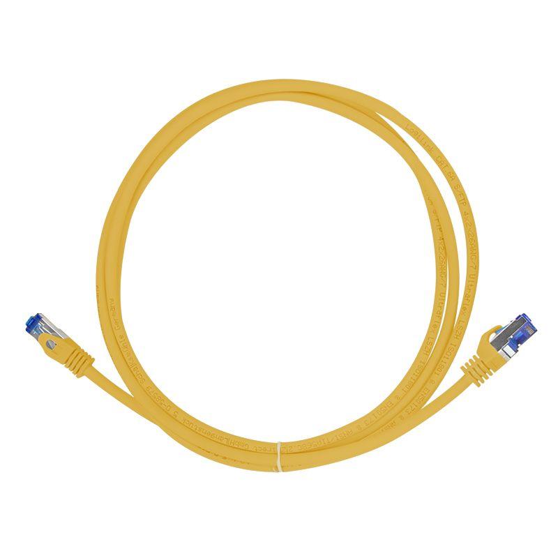 Cabo de Rede LOGILINK C6A057S (2 m - Cat6A - RJ-45 - Amarelo) — miniatura 3