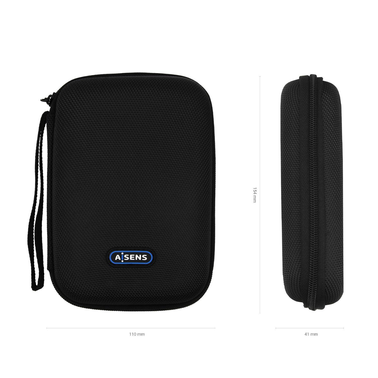 Estojo Protetor para Caixa Externa AISENS ASBG-003-BK (2,5" - Preto) — miniatura 4