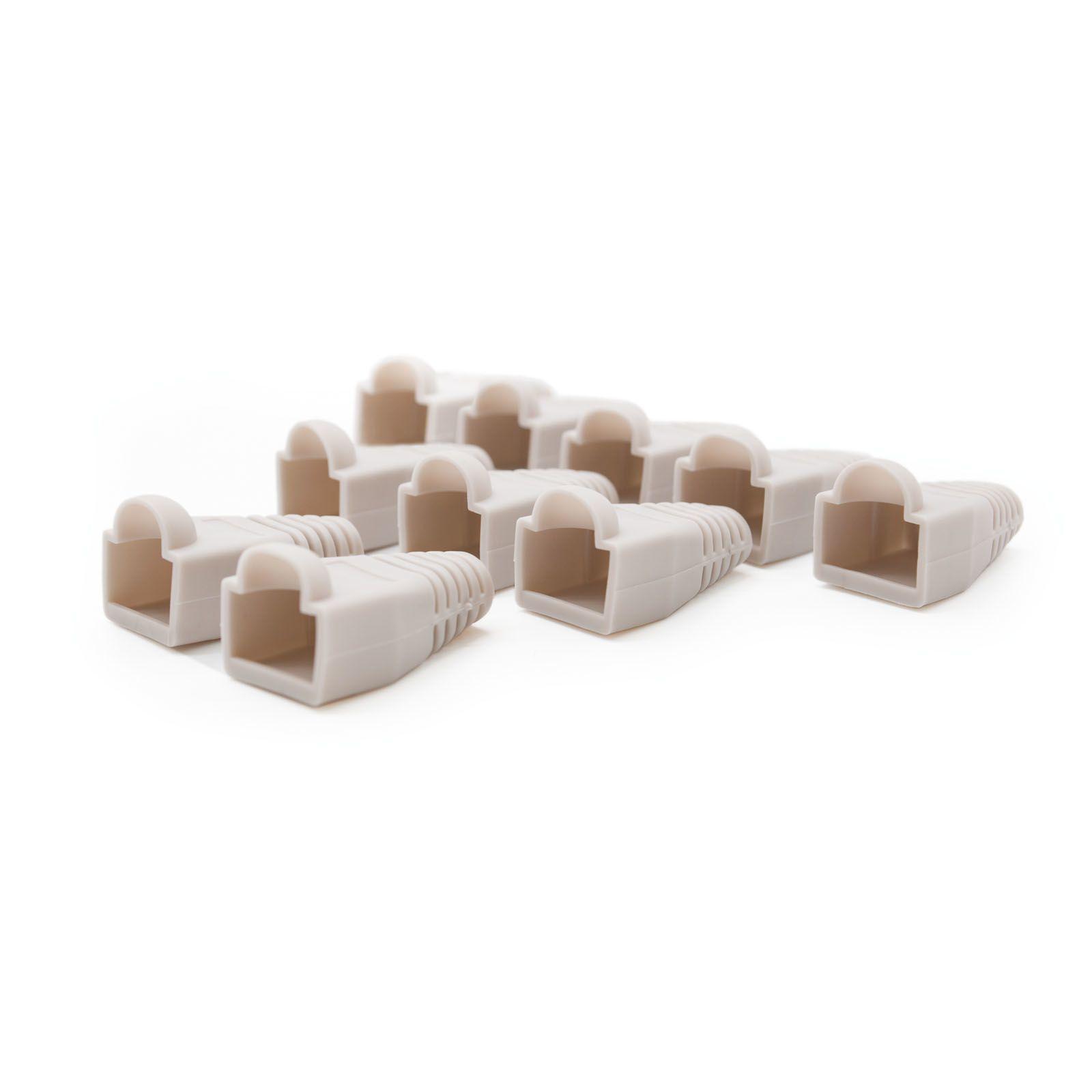 Capa Protetora para Conetor RJ-45 NANOCABLE 10.21.0301 (Cinzento) — miniatura 3