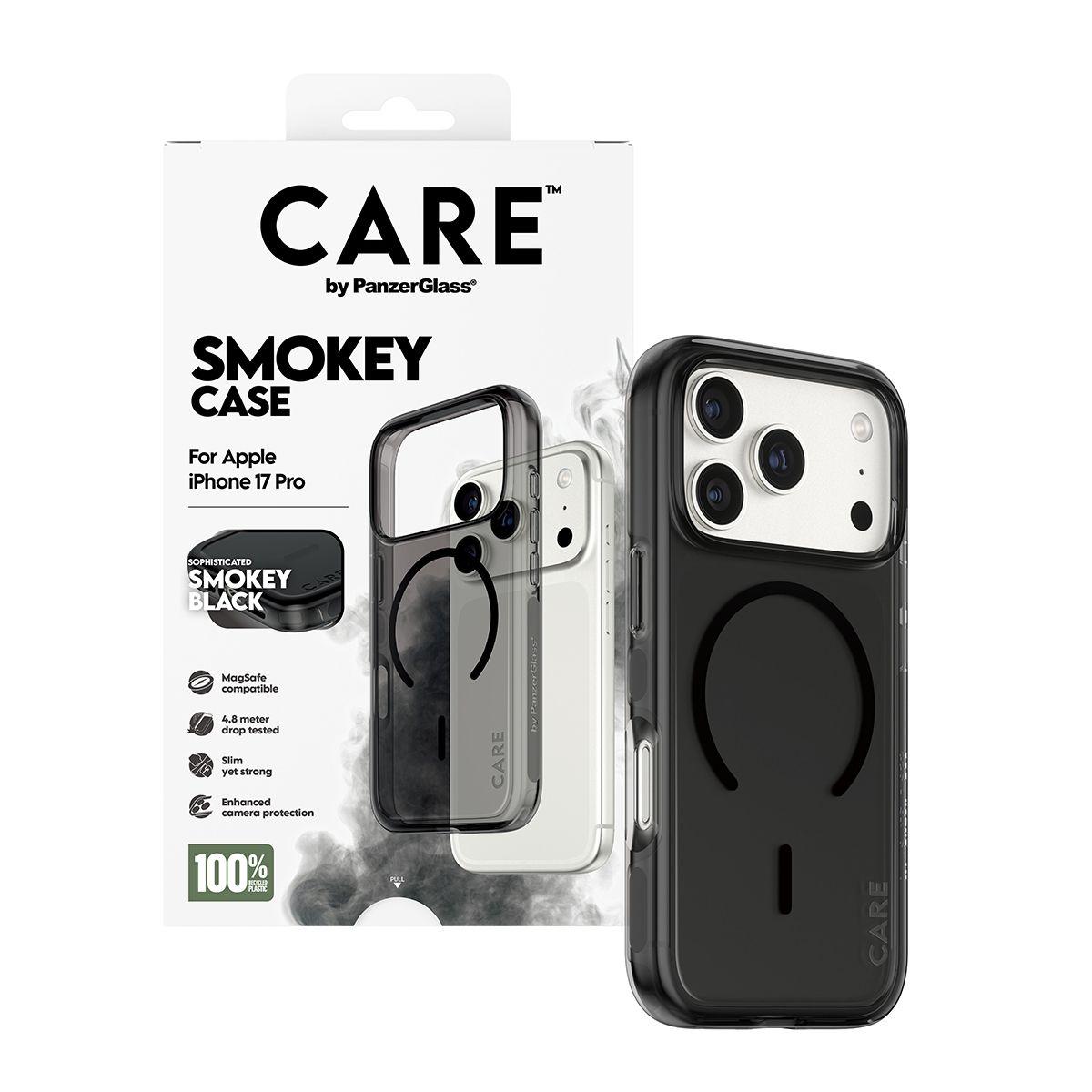 Capa para Telemóvel PANZERGLASS CARE by Smokey Case MagSafe (Apple - Preto) — miniatura 5