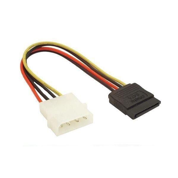 Cabo de Alimentação GEMBIRD CC-SATA-PS (0,15 m - Molex - SATA 15-pin) — miniatura 3