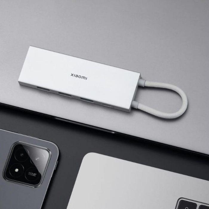 Hub USB-C XIAOMI 5-em-1 Type-C (Transparente) — miniatura 2
