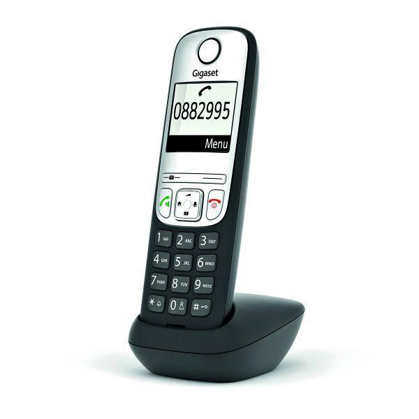 Telefone Sem Fios GIGASET A690 HX (DECT - Ecrã de 2" - Preto/Prateado), miniatura 4