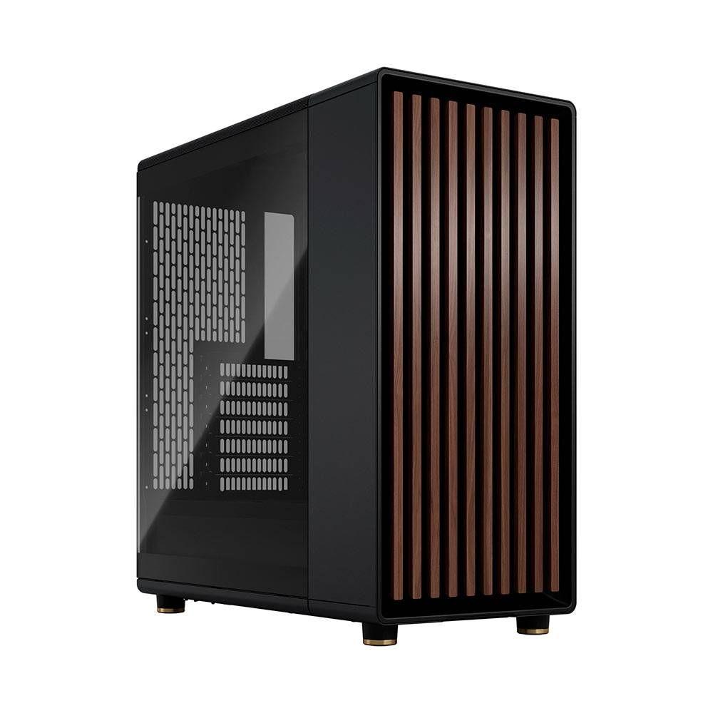 Caixa ATX FRACTAL DESIGN North (ATX, Micro ATX, Mini-ITX - Midi Tower - Vidro temperado, ferro - Preto) — miniatura 2