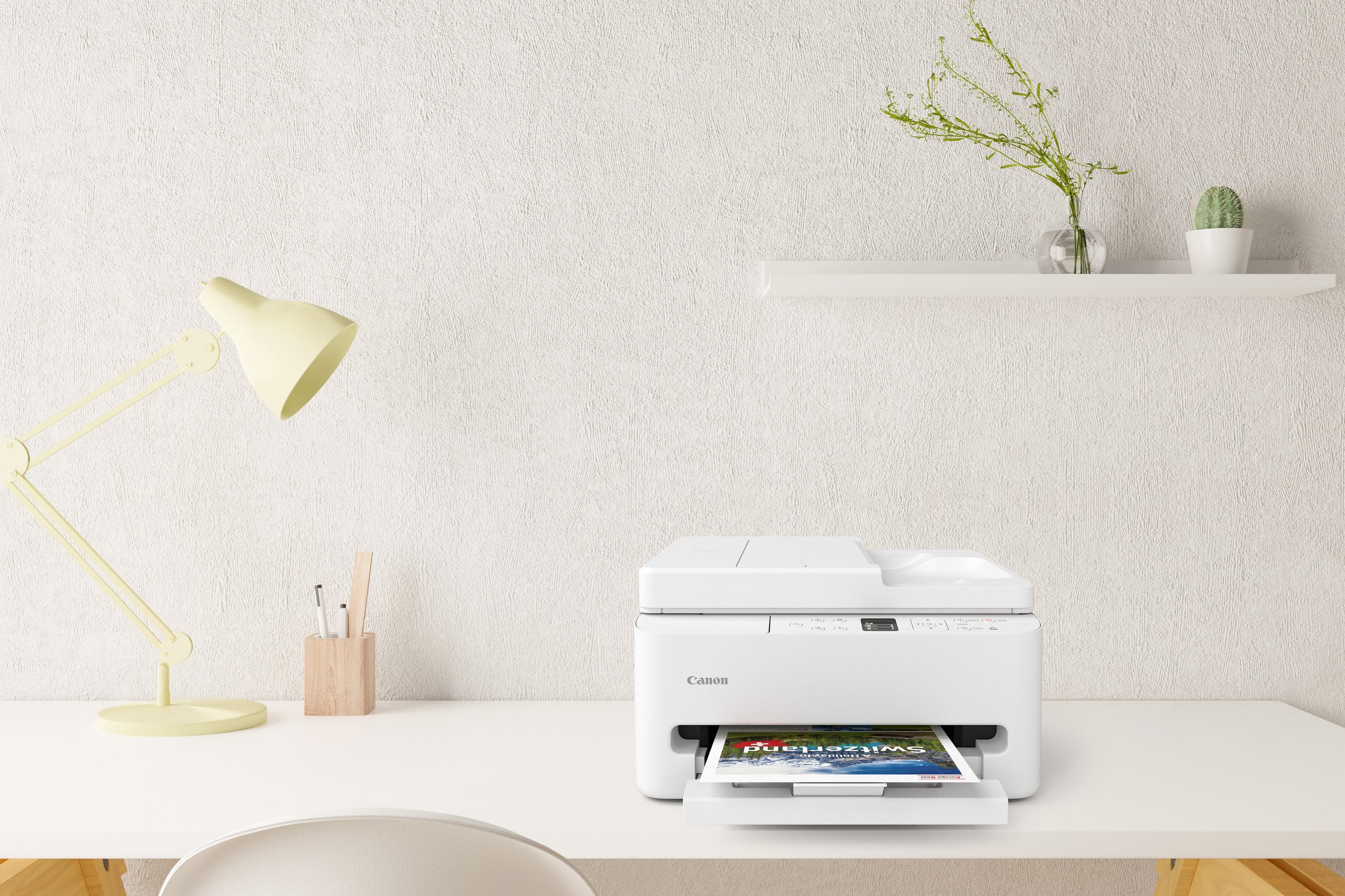 Impressora Multifunções CANON PIXMA TS7550i (A4 - Impressão a cores - 100 folhas - Branco), miniatura 8