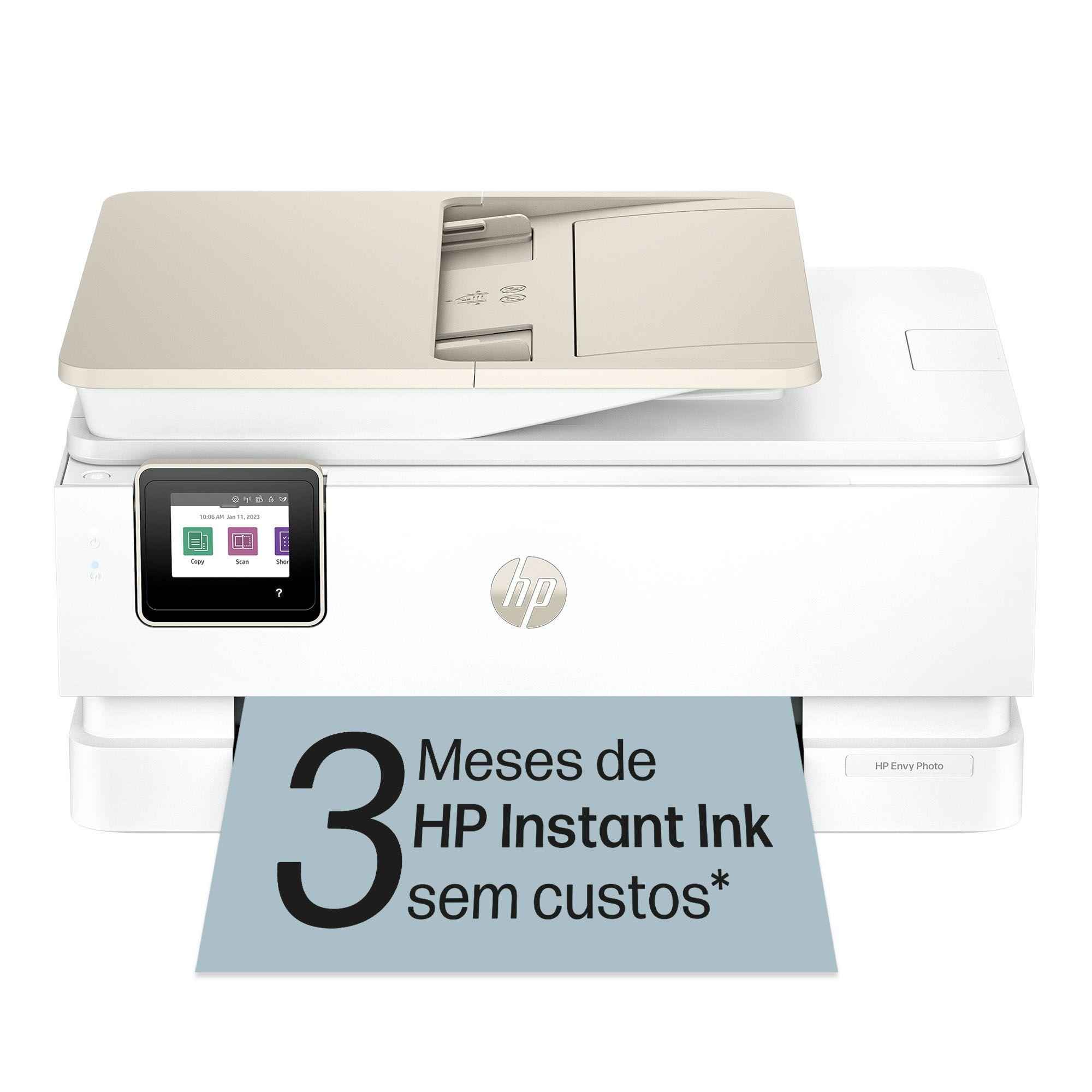 Impressora Multifunções HP Envy 7930 (A4 - Impressão a cores - AC - Branco e Bege), miniatura 9