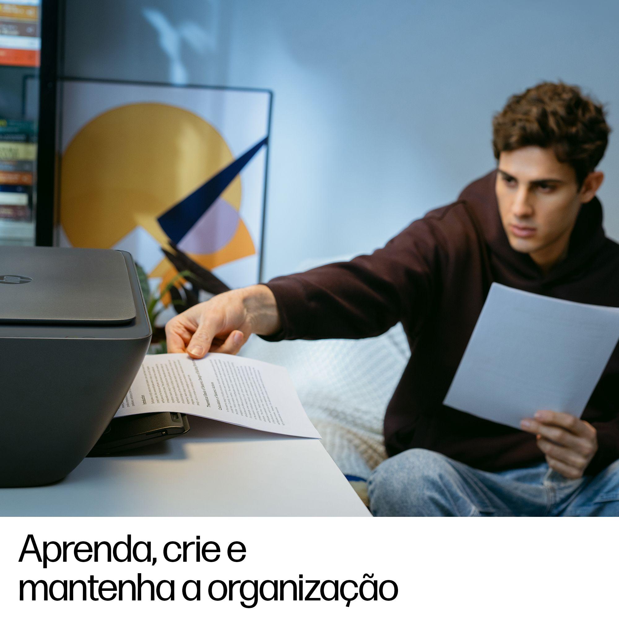 Impressora Multifunções HP DeskJet 2920 (A4 - Impressão a cores - 60 folhas - Cinzento), miniatura 7