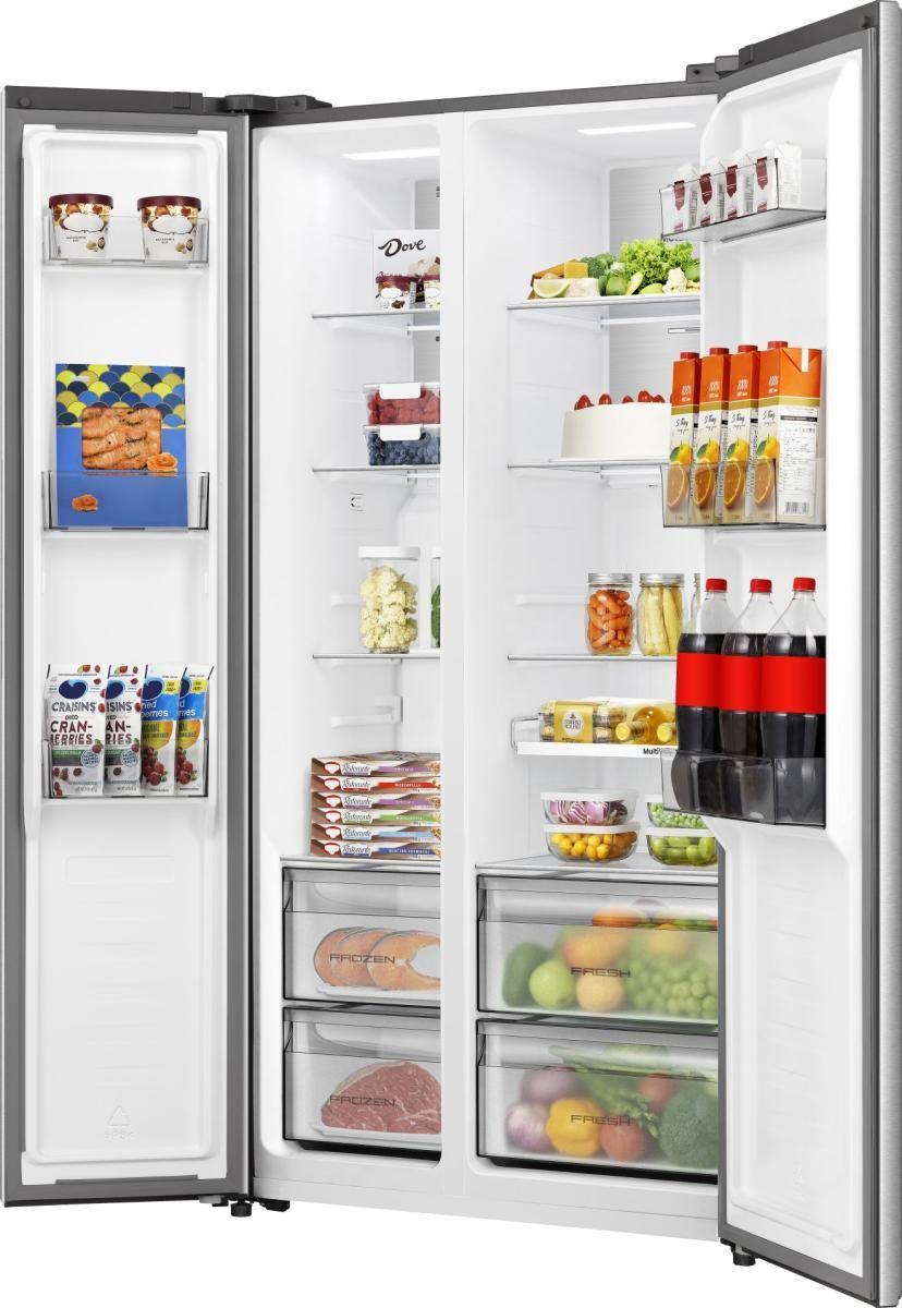 Frigorífico Americano Independente HISENSE RS3P538NAIE (527 L - 178,6x91,1x60 cm - Inox Cinzento), miniatura 8