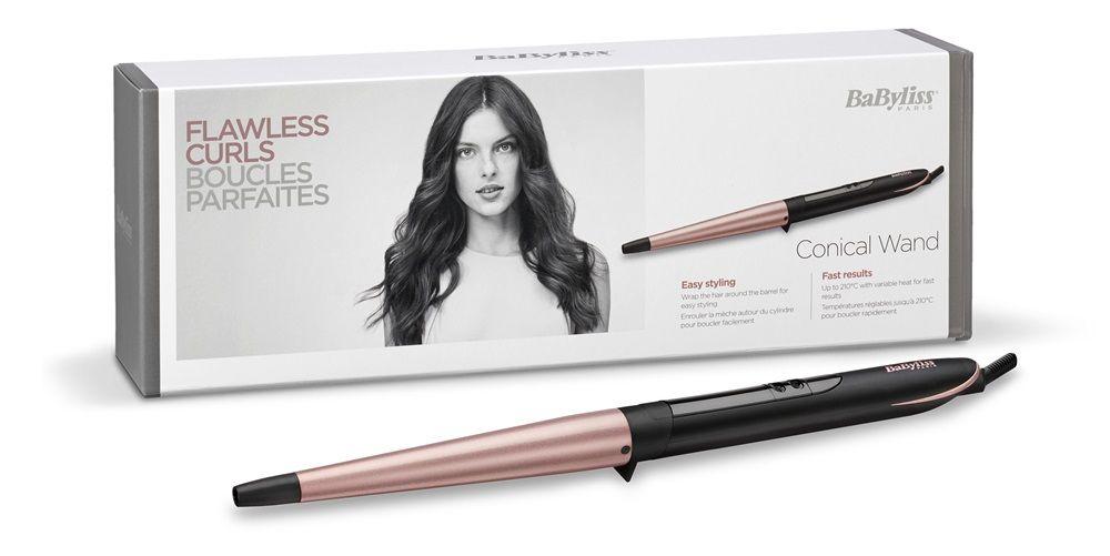 Modelador de Cabelo BABYLISS C454E (Cerâmica - Preto e Rosa) — miniatura 6