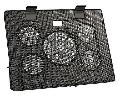 Base de Refrigeração MARS GAMING MNBC2 (5 Ventoinhas - Até 17,3" - Preto)