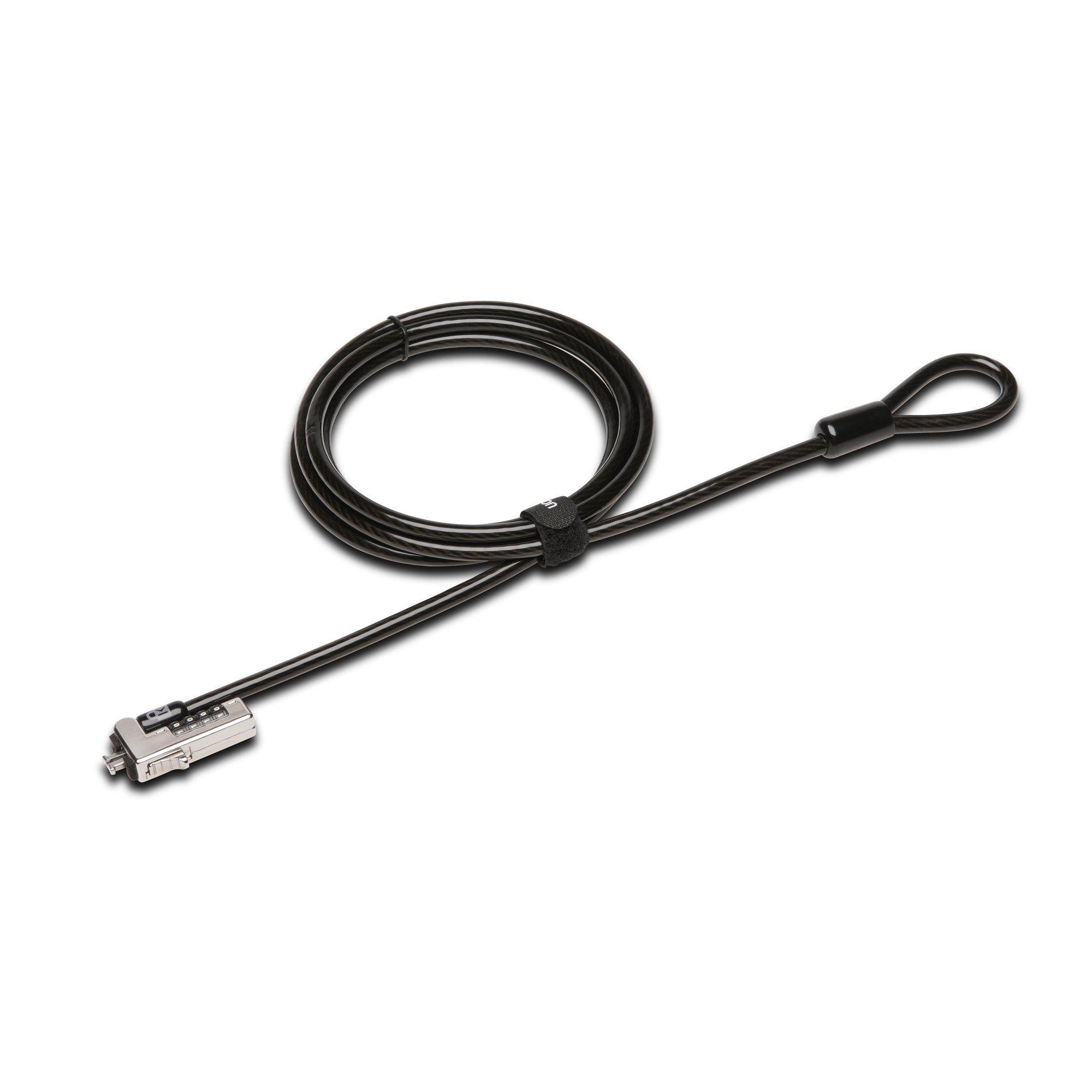 Cadeado Antirroubo KENSINGTON Slim Ultra K60628WW (Fecho com combinação - Preto/Prateado)
