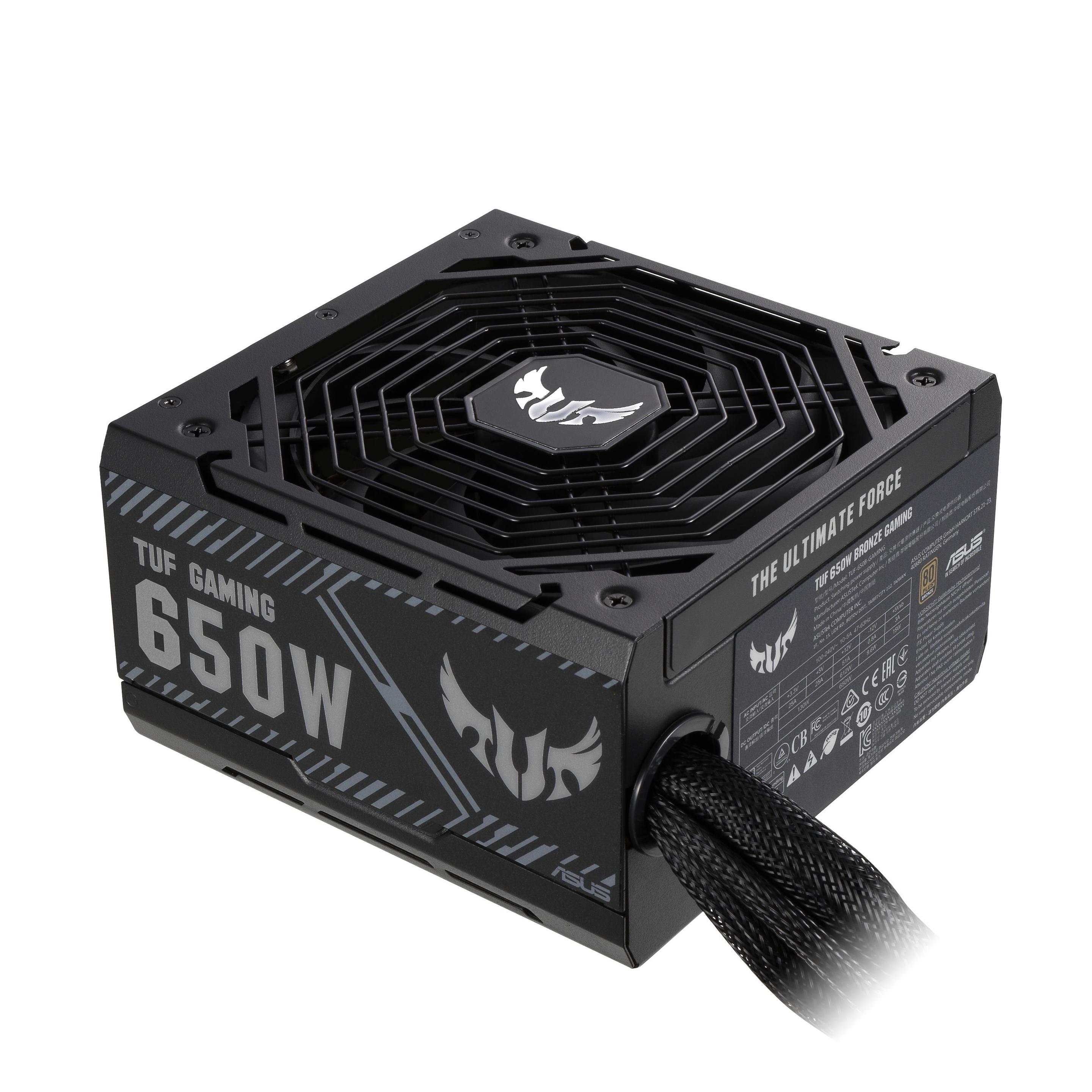 Fonte de Alimentação ASUS TUF Gaming 650B (ATX - 650 W - 80 PLUS Bronze - Preto)