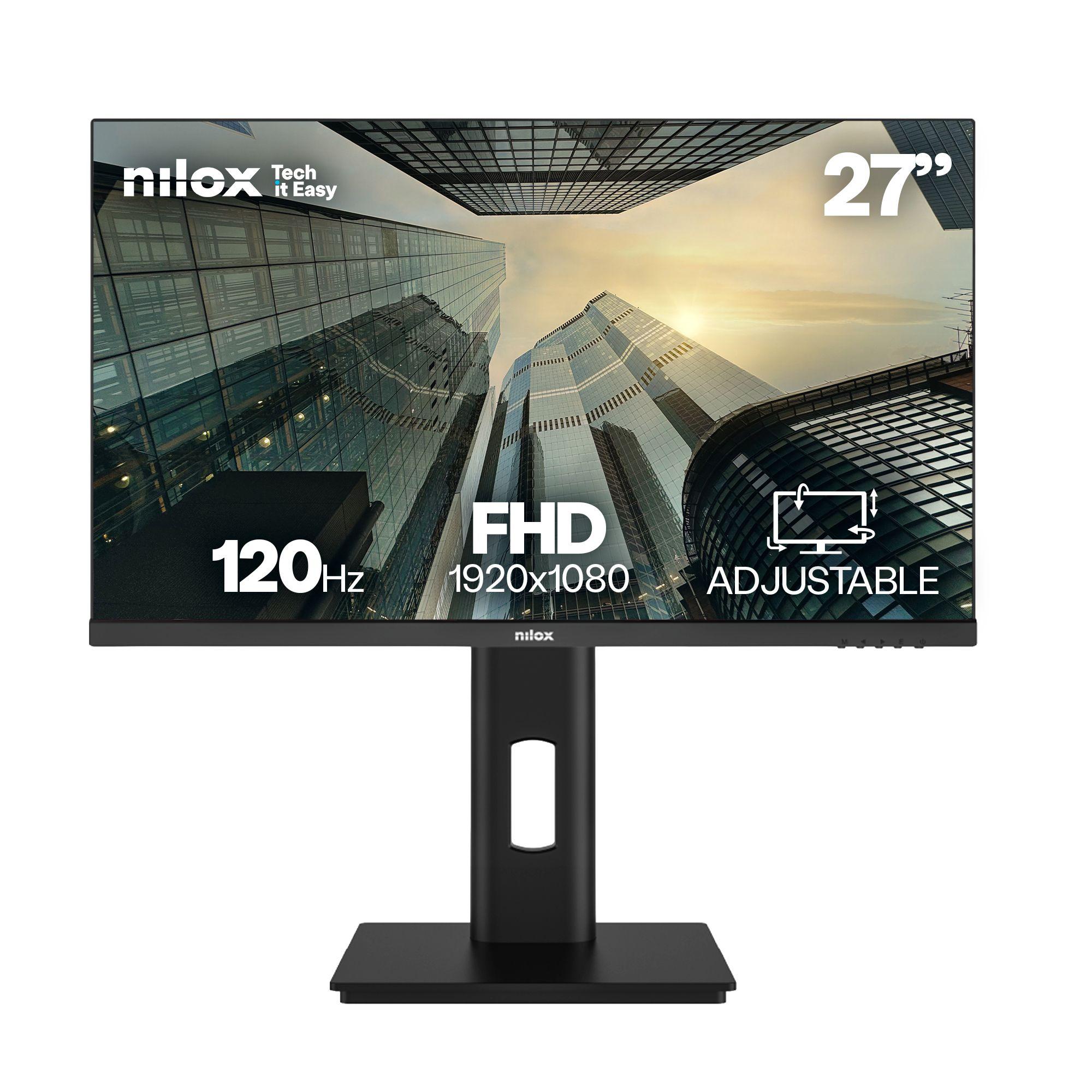 Monitor NILOX NXM27R2K1201 (27" - IPS - 120 Hz - Preto)